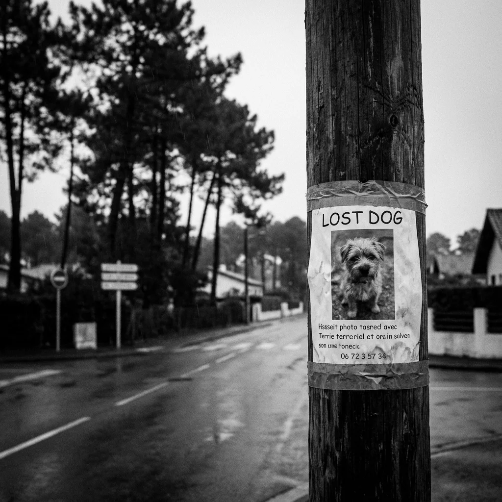 Chien Perdu à Anglet