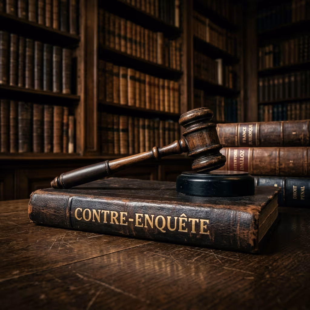 Contre-Enquête Pénale : Guide Complet pour la Défense & Révision de Procès